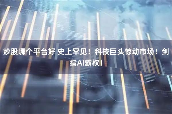 炒股哪个平台好 史上罕见！科技巨头惊动市场！剑指AI霸权！